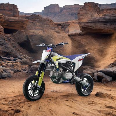 Μαξ φόρτωση 150kgs Supermoto 190cc Gas Dirt Bike Motard 12'12' On Road Tire Gas Motorcycle για ενήλικες