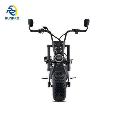 Περιπετειώδεις αναβάτες 3000W Off Road Ηλεκτρικό σκούτερ με παχιά ελαστικά 60V μπαταρία λιθίου