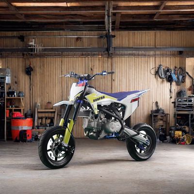 Μαξ φόρτωση 150kgs Supermoto 190cc Gas Dirt Bike Motard 12'12' On Road Tire Gas Motorcycle για ενήλικες