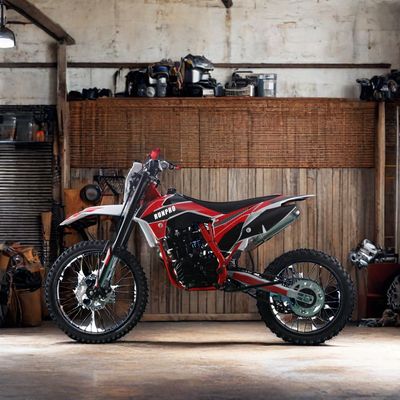 Έγκριση CE 250cc μοτοσικλέτα μοτοκρός με λάστιχα περιφέρειας αλουμινίου και διεθνή μεταφορά ταχυτήτων