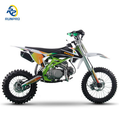 125cc Βενζίνη Ενιαίο κύλινδρο 4 χρονοδρομίας Dirt Bike Motocross Kick Start Ηλεκτρική εκκίνηση