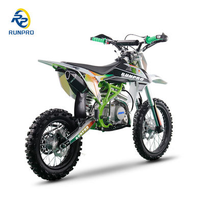 125cc Βενζίνη Ενιαίο κύλινδρο 4 χρονοδρομίας Dirt Bike Motocross Kick Start Ηλεκτρική εκκίνηση