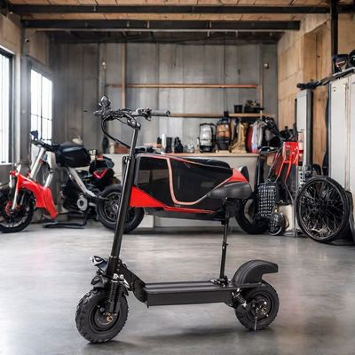11 ιντσών μπροστινό και πίσω χωρίς σωλήνα Off-Road Unisex ηλεκτρικό σκούτερ 800W 1000W*2 60V18ah