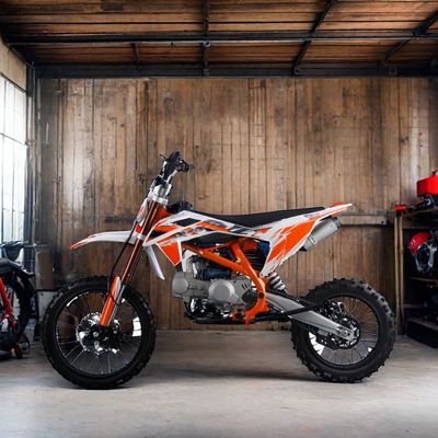 110 125cc Μίνι Moped Dirt Bike 4χρονων αγωνιστικών σπορ ποδηλάτων σύστημα εκκίνησης Kick Start