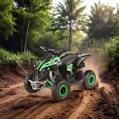 Δοκιμαστικό μέγεθος R 14*5.00-6 49CC AUTOMATIC Mini Electric start ATV Quad Bike με έγκριση CE