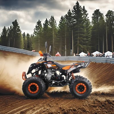 125cc ημιαυτόματο τεταρτοποδήλατο εκτός δρόμου τεταρτοποδήλατο μοτοσικλέτα χειροκίνητο όχημα ATV τεταρτοποδήλατο τετρακίνητο