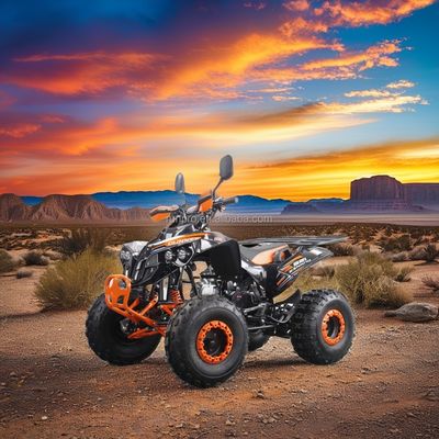 125cc Ηλεκτρικό Start Quad ATV για ενήλικες All-terrain Εγκεκριμένο CE