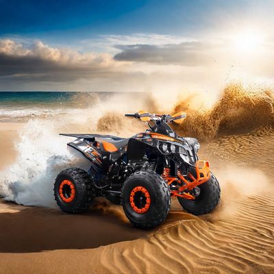 110cc αεροψυγμένο βενζίνη 4 τροχών ATV τετρακίνητο ποδήλατο με μέγιστη ροπή Nm 20-40Nm