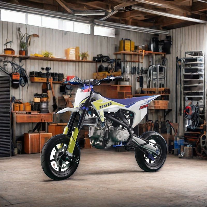 Μαξ φόρτωση 150kgs Supermoto 190cc Gas Dirt Bike Motard 12'12' On Road Tire Gas Motorcycle για ενήλικες