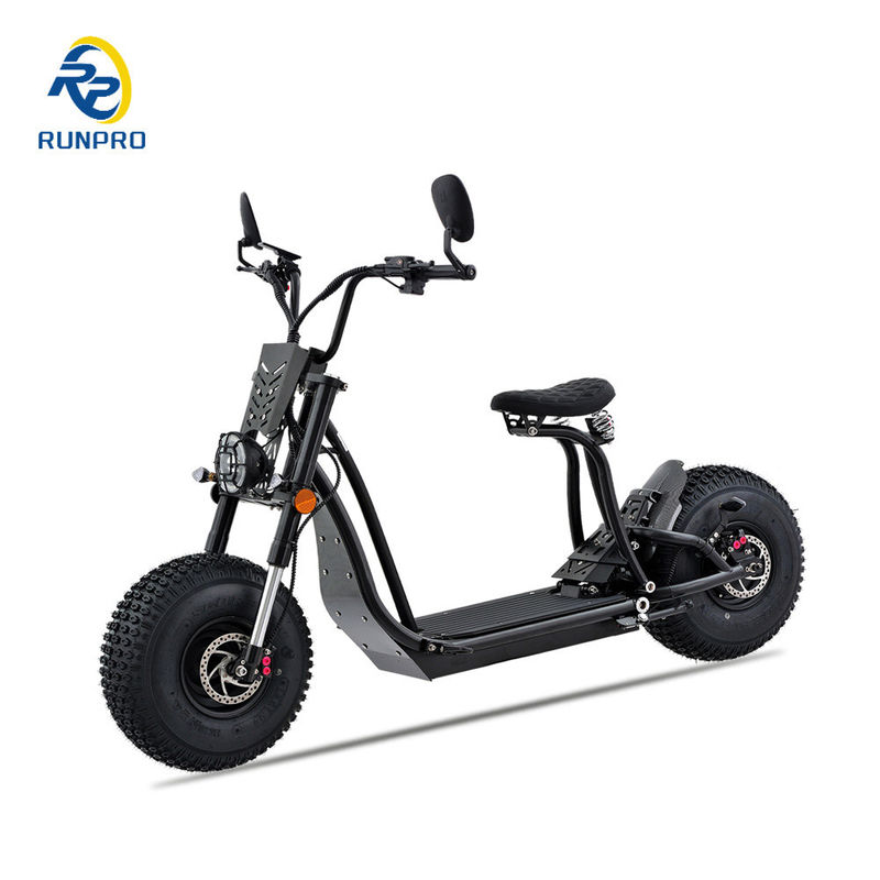 Unisex 1500W 2*1500W 60V EEC COC Fat Tire Adult Chopper Electric Scooter Citycoco με σήμα CE