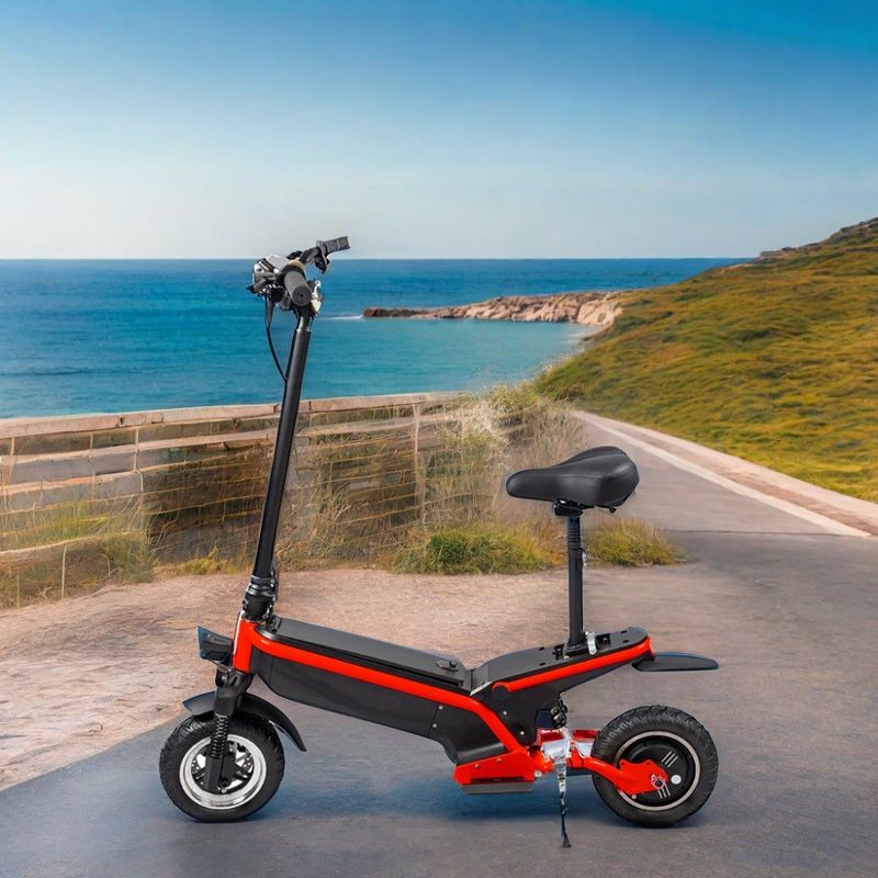 350W/500W Ηλεκτρονικό σκούτερ που αφαιρείται από μπαταρία με αναδιπλούμενο σχεδιασμό και μέγιστη εμβέλεια 35KM/45KM