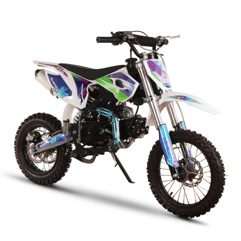110cc 125cc 140cc Dirt Pit Bikecross ποδήλατο με χειροκίνητο κιβώτιο και 14/12 μέγεθος τροχών
