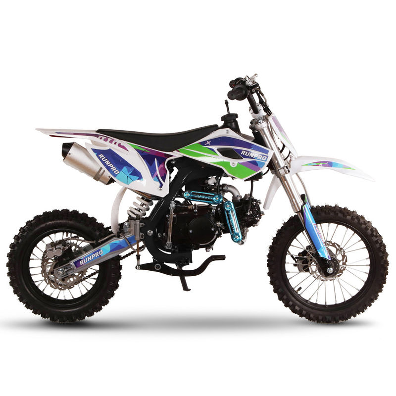 Χειροκίνητο κιβώτιο ταχυτήτων 110cc 125cc Βενζινοκινητήρας Παιδιά Βενζινοκινητήρες βρώμικες για ταχύτητα περιπέτειες
