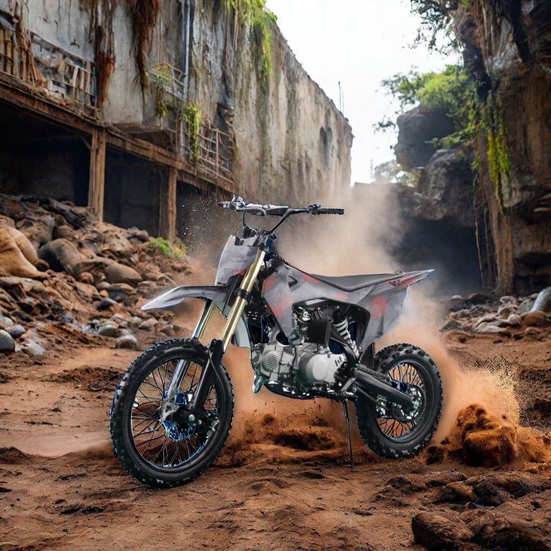 Ηλεκτρική εκκίνηση 110CC 125CC 4 χρονοδρομική DIRT BIKE Off-road μοτοσικλέτα για ενήλικες και παιδιά
