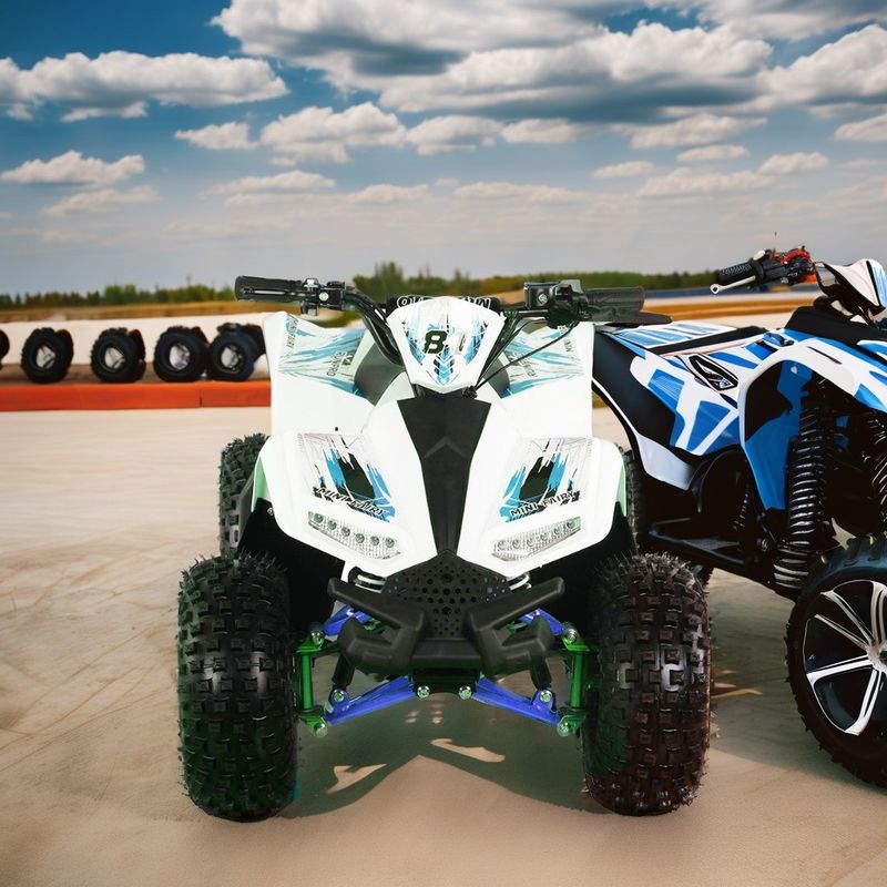 Παιδιά Ηλεκτρικό ATV Quad Bike με τροχοπέδη 600-1000mm και συνολικό μέγεθος 1250x760x800mm