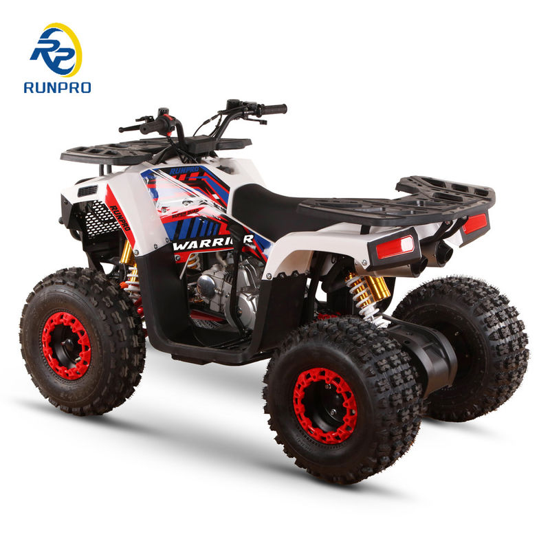 Μπροστά και πίσω υδραυλικά φρένα με δίσκο 125cc Farm ATV Quad με 19*7-8/18*9.5-8 τροχούς