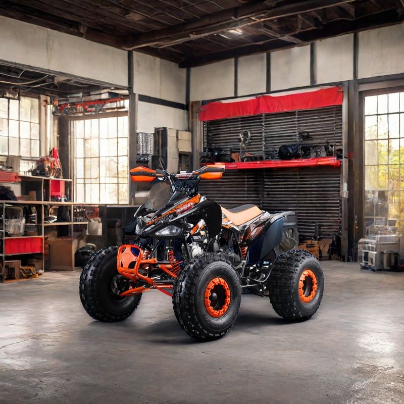 Runpro 125cc Quad ATV CE Πιστοποιημένο 2WD Ηλεκτρικό Quad Start για ενήλικες Καύσιμο και ισχύος