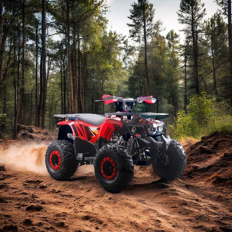 125cc ATV για παιδιά RunPro 2024 Ηλεκτρική εκκίνηση Φάρμα Τετρακίνητο ποδήλατο αλυσίδα κίνηση CE αυτόματη