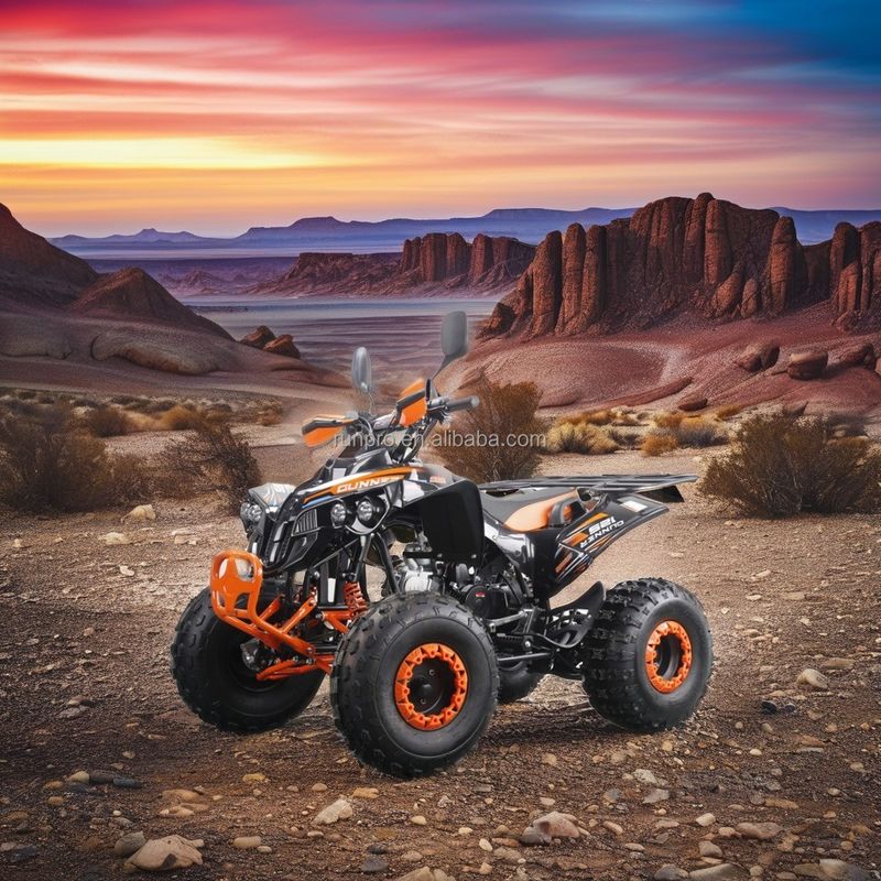 RunPro ATV 125 Προσαρμοσμένο τετρακίνητο τετρακίνητο διπλό τετρακίνητο με αλυσίδα κίνησης